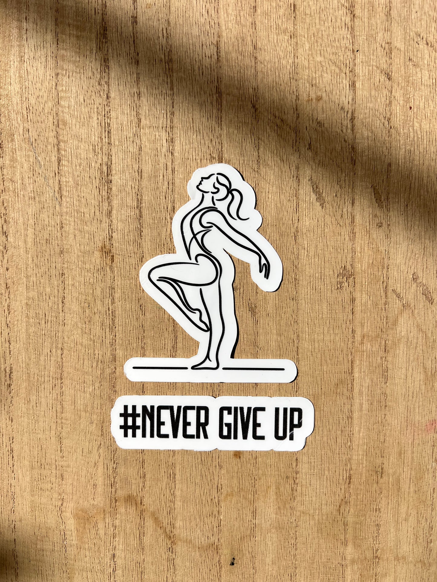 Posse' and Never Give Up - Sticker set