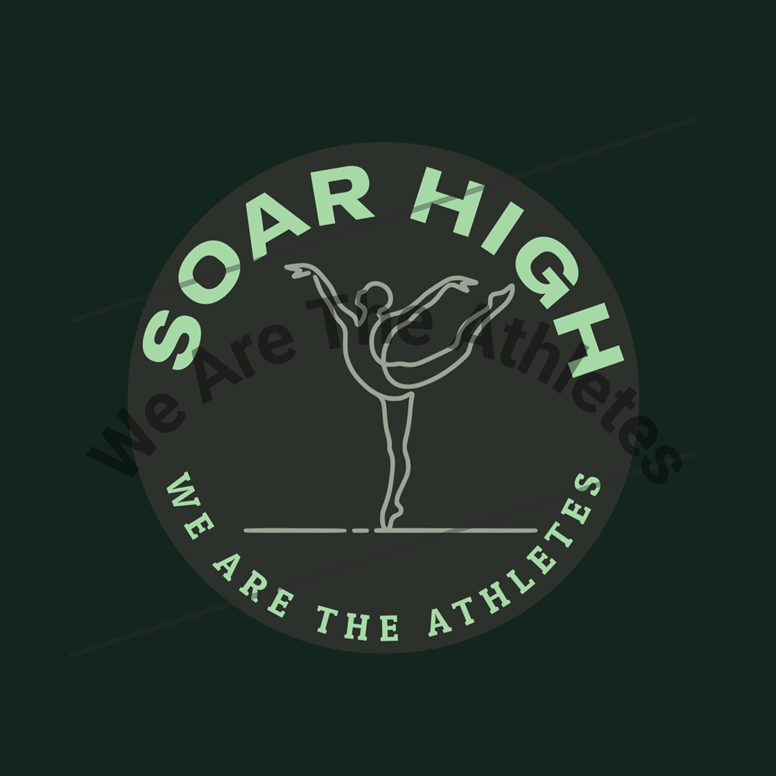 We Are The Athletes - Soar High Sticker
